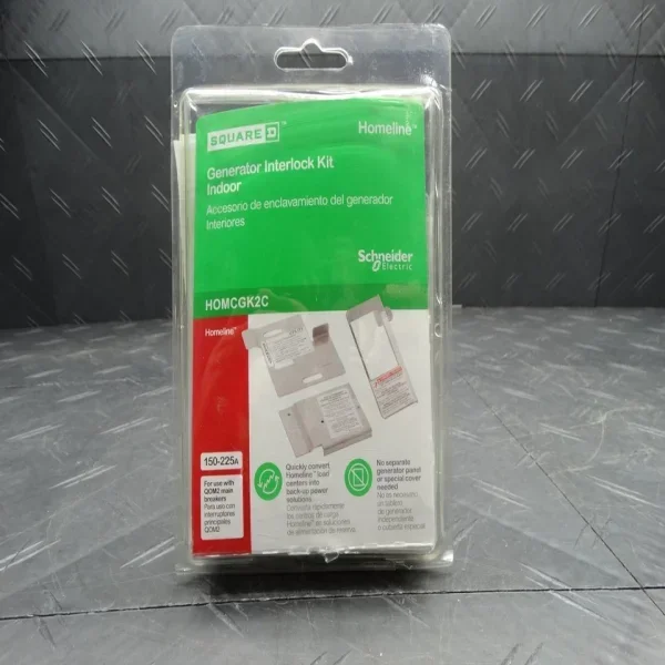 2026 Square D Homeline Generator Interlock Kit Indoor 150-225a Homcgk2c Brand New Original Spot Plc