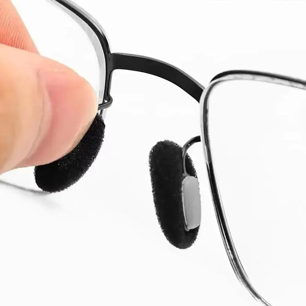 10/20/50pair Anti‑Slip Sponge Nose Pad Covers Soft Foam Glasses Nose Pads Reduce Pressure For Eyeglass Spectacles Accessories