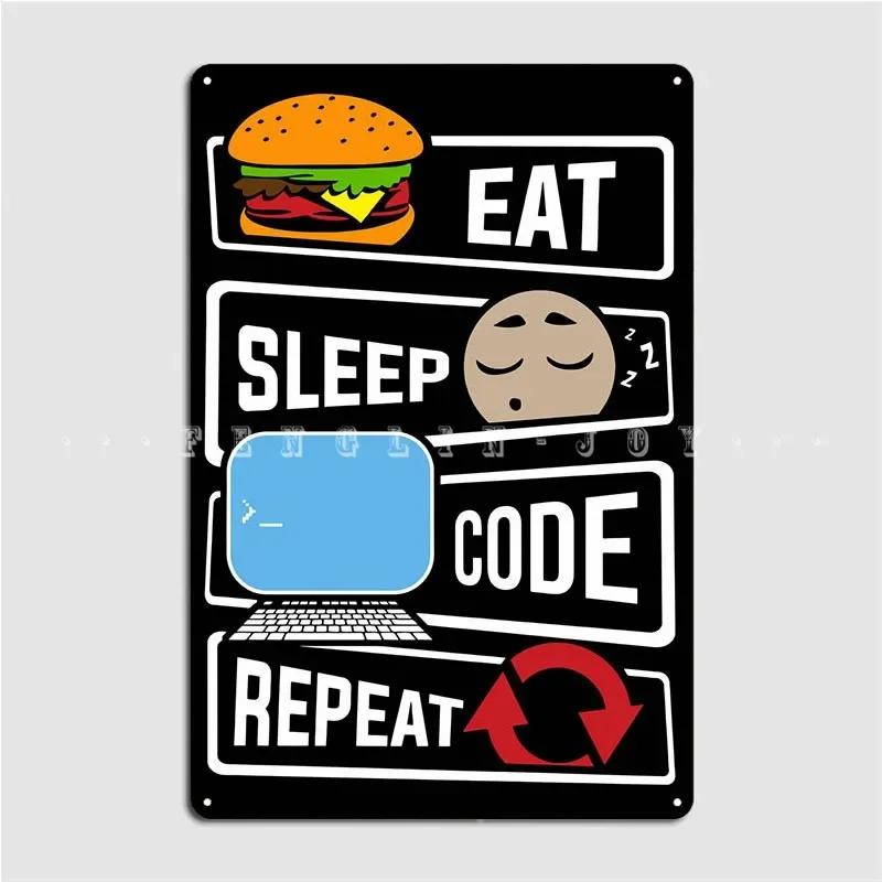 Programmer Metal Plaque Poster Designing Pub Garage Plaques Wall Cave Tin Sign Poster