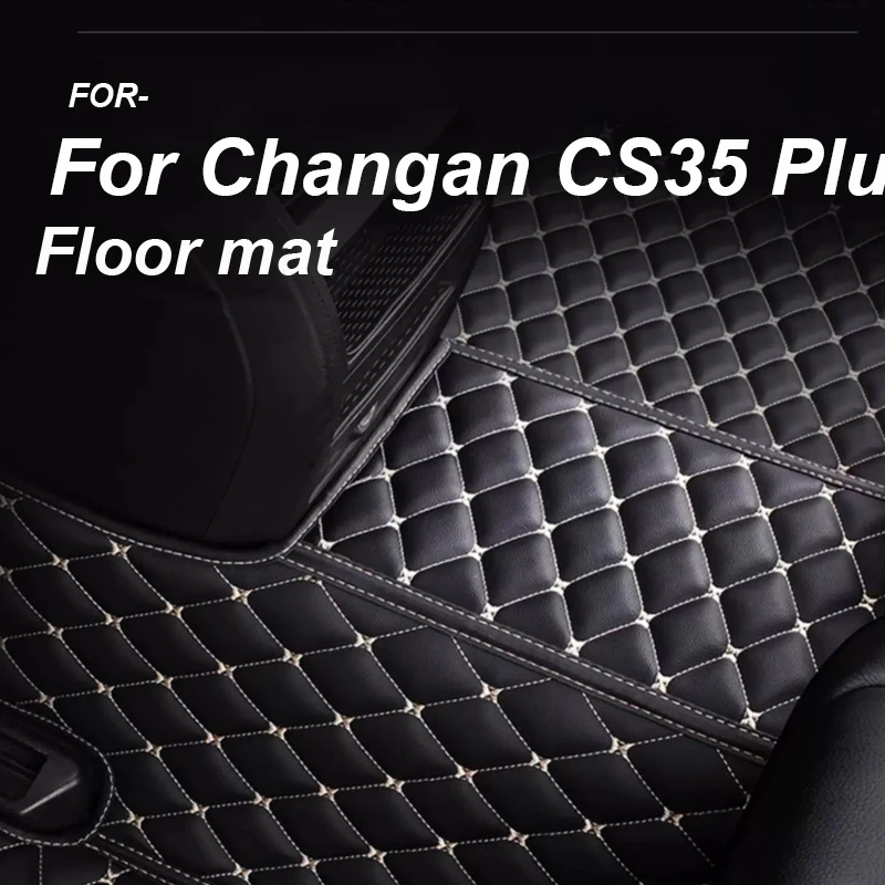 

Роскошные автомобильные коврики для Changan CS35 Plus 2018-2023 22 21 20 19 на заказ, автомобильные подушечки для ног, автомобильный ковер, аксессуары для интерьера