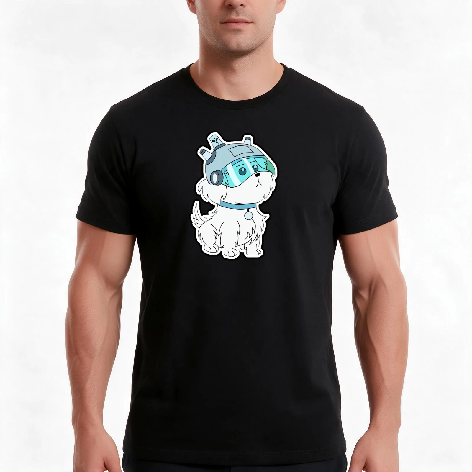 Snowball T-Shirt Summer Casual Cotton Tee Oversized Streetwear Tops Vintage Graphic Print Loose Fit Short Sleeve