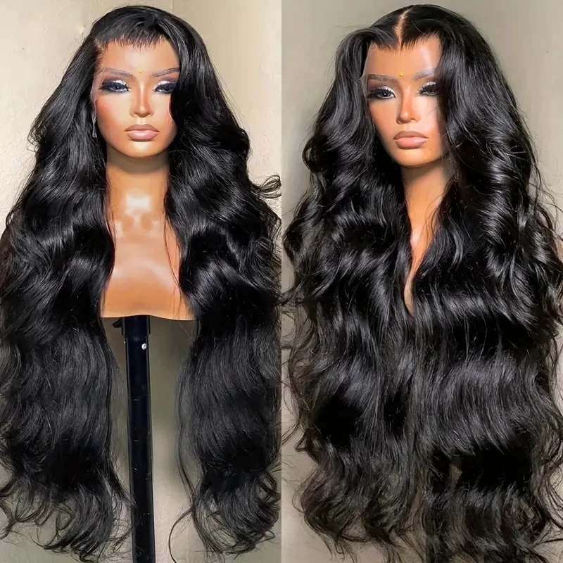 Body Wave 13x4 Hd Lace Frontal Wig 30 Inchs Transparent Lace Front Human Hair Wig On Sale Clearance Brazilian Preplucked Wigs