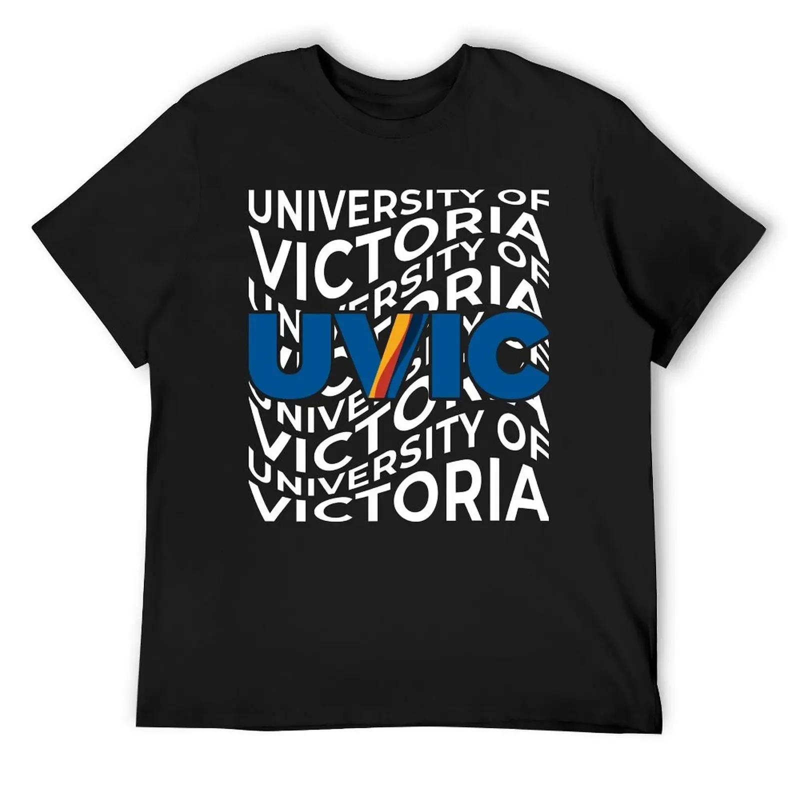 Wave University of Victoria Canada T-Shirt anime stuff quick drying anime figures street wear Men's t-shirts