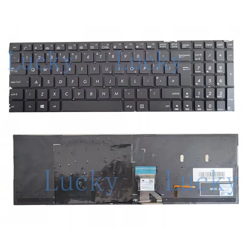 

f FOR ASUS Q534UX Q534 Q551 Q551LB LN Q552U Q553U Q502 Q504 Keyboard with backlight