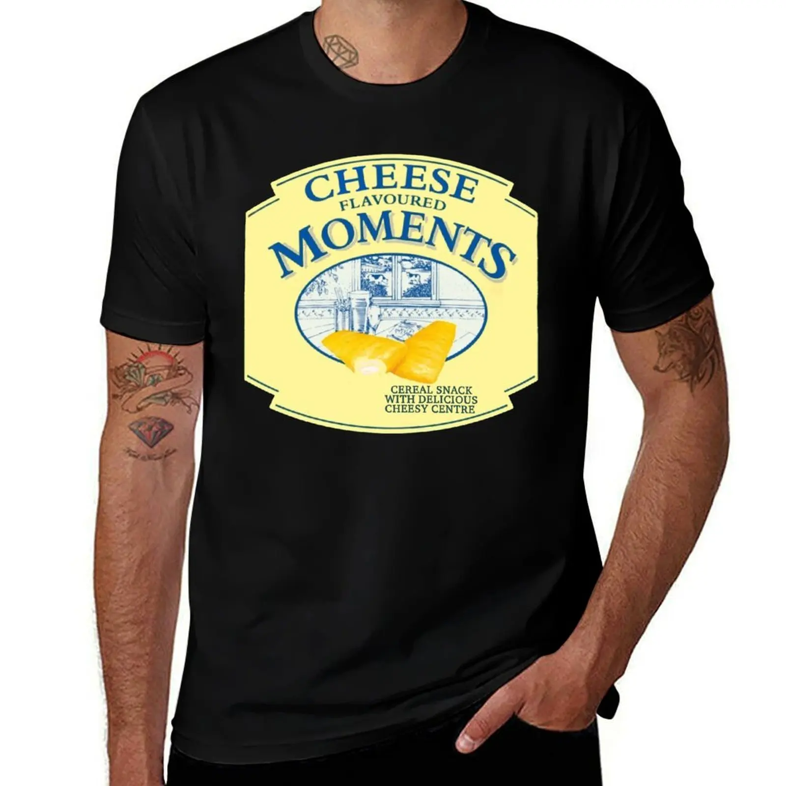 

Cheese Moments T-Shirt t shirt custom print man t shirt cotton T-Shirt