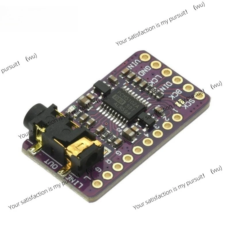 Interface I2S PCM5102A DAC Decoder GY-PCM5102 I2S Player Module For Raspberry Pi pHAT Format Board Digital PCM5102 Audio Board