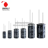 Aluminum Electrolytic Capacitor 10V 16V 25V 35V 50V 400V 450V 470UF 100UF 220UF 330UF 470UF 680UF 1000UF 47UF 10UF 22UF 0.47UF 5