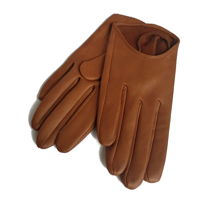 Real Leather Gloves Female Spring Autumn Thin Style Touch screen Fashion Sheepskin Women Gloves