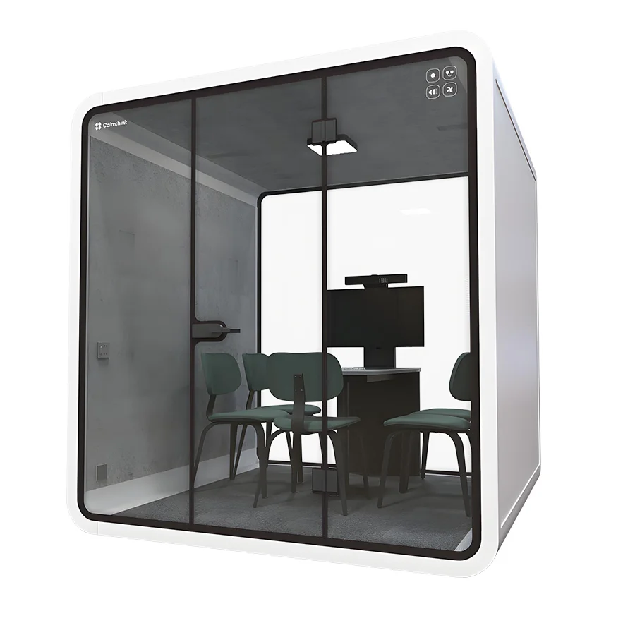 Customizable Soundproof House Modular Expandable Homes Durability Soundproof Meeting Room Isolation Booth For Vocals