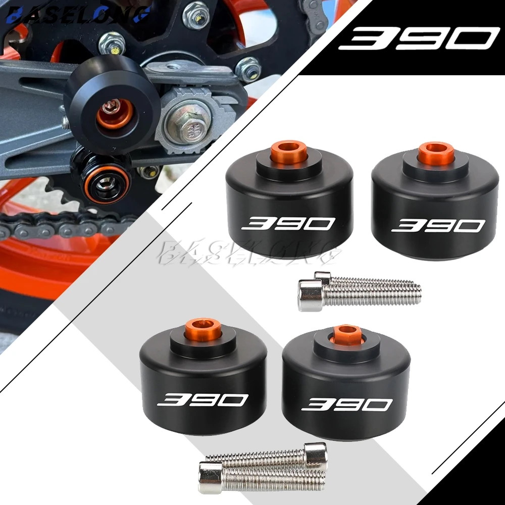 

For KTM DUKE 125 200 250 390 2012 2013 2014 2015 2016 2018 - 2026 Motorcycle Front Rear Fork Wheel Frame Slider Crash Protector