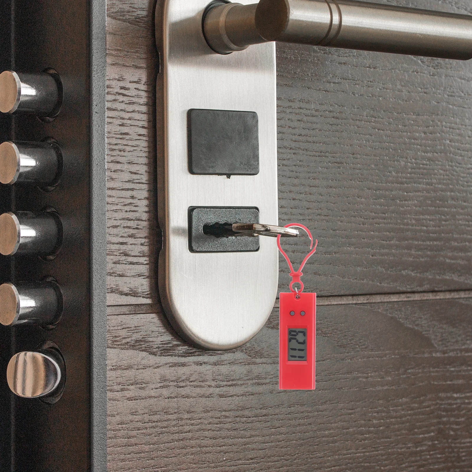 

5Pcs Children Digital Watch Key Ring Lightweight Compact Precise Movement for School Commuters Gift Keychain Watch