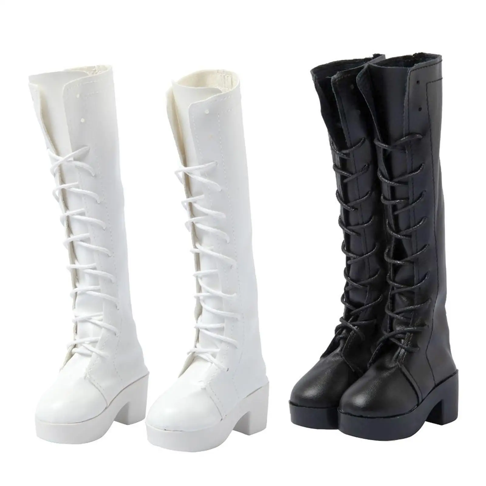 

1/3 Обувь для кукол BJD, модная обувь из искусственной кожи для аксессуаров для кукол диаметром 60 см