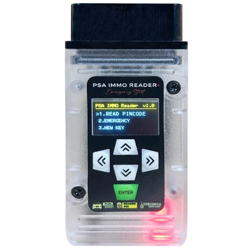 For PSA Immo Reader Emergency Start 3 in 1 with OBD Cable for PSA for FIAT for BMW All Keys Lost Read PIN Code Diagnostic Tools