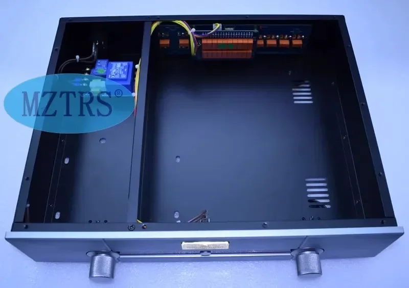 MZTRS front-end merging amplifier, chassis remote control volume controller, passive front-end