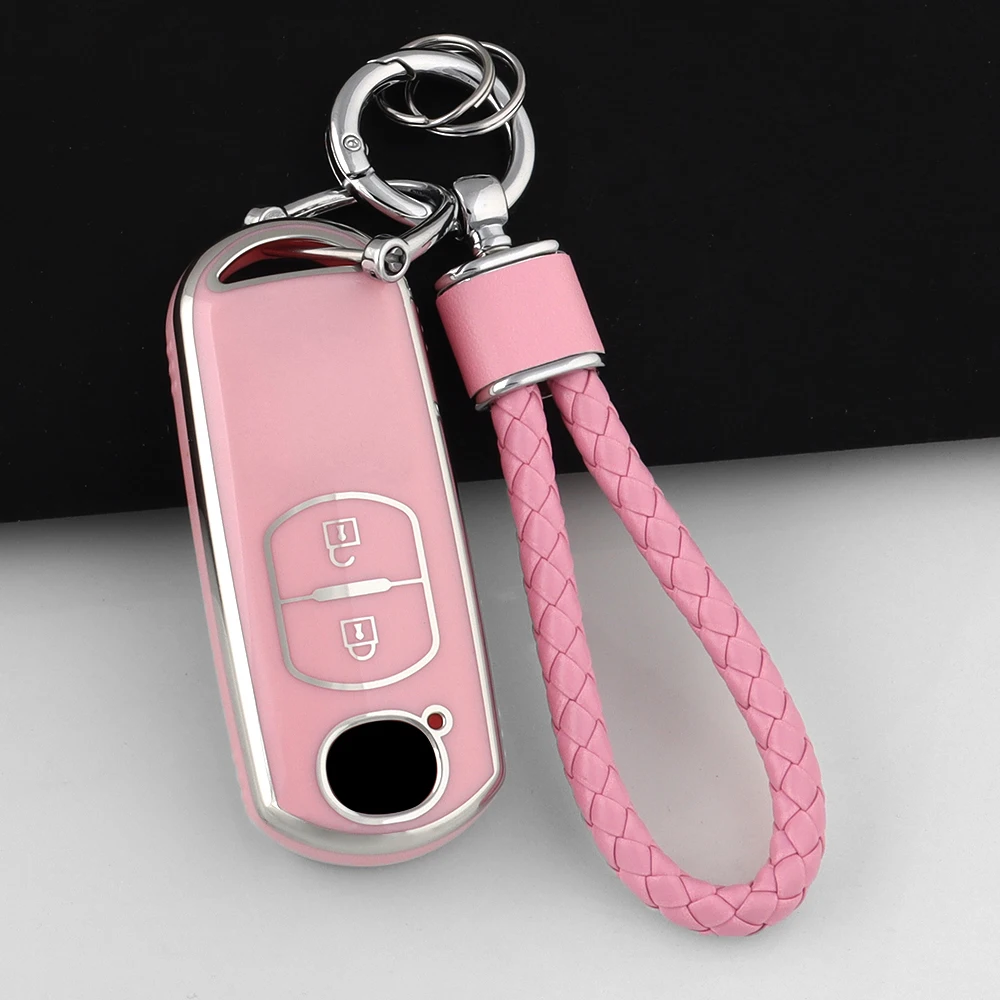 

Чехол для автомобильного ключа с 2 кнопками из TPU для Mazda 2, 3, 6, Atenza, Axela, Demio, CX-5, CX5, CX-3, CX7, CX-9 2015, 2016, 2018, 2019 годов выпуска, аксессуары