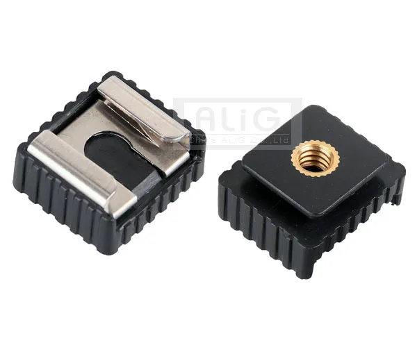 10 шт., винтовой штатив 1/4/подставка для вспышки, держатель адаптера для вспышки камеры, держатель для горячего башмака