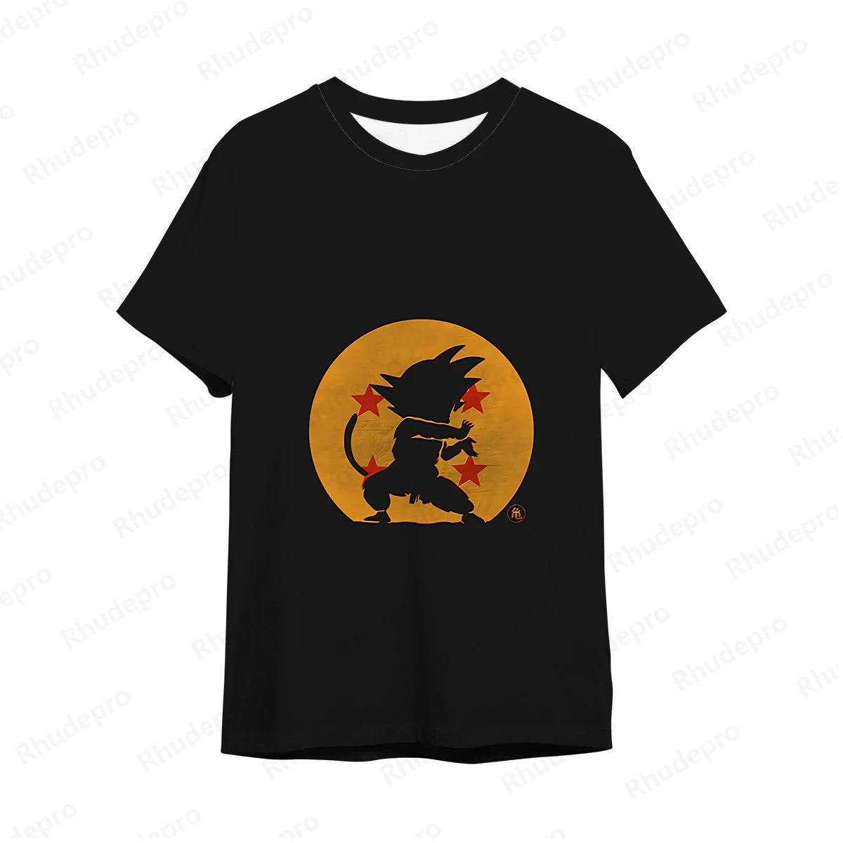 

Anime Men's T-shirt Streetwear DragonBallZ Goku Super Saiya Clothing Tops Children's Harajuku Style Shirts Summer Trend