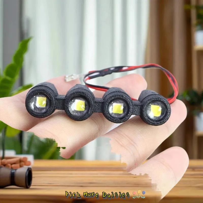 Acessório de holofote de luz de barco de simulação para carro de velocidade 1/14 mjxrc 14303 HYPER GO MJX RC