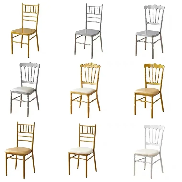 Wholesale Resin Party Event Bamboo Napoleon Wedding Metal Frame Tiffany Chair Banquet Hotel Chair