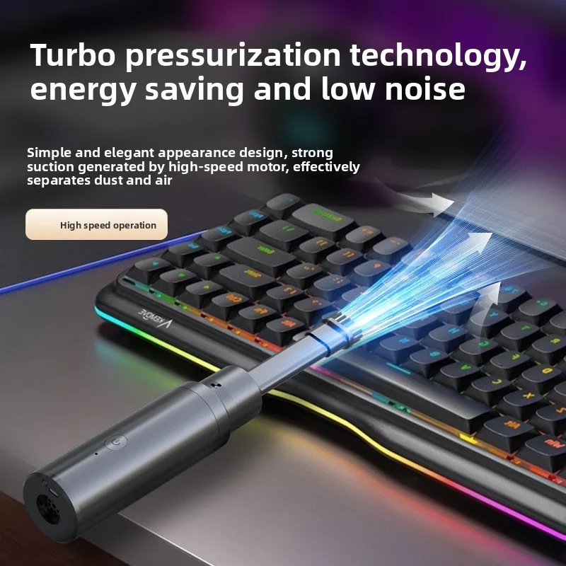 자동차에 장착된 휴대용 무선 진공 청소기 빠르고 강력한 진공 및 먼지 부는 통합 오토바이 홈 이중 목적 컴팩