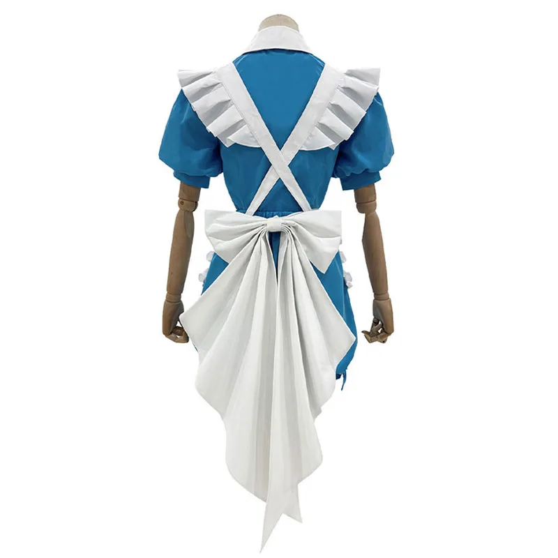 Black Butler Ciel Cosplay Costume And Wigs Headwear Alice In Wonderland Ciel Phantomhive Maid Uniform Halloween Anime Costumes