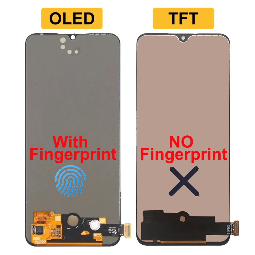 6.44'' OLED Screen For Vivo Y70 Y73S S6 S7E LCD Display V2059 V1962A V2031A Touch Screen Digitizer Assembly Replacement Repair