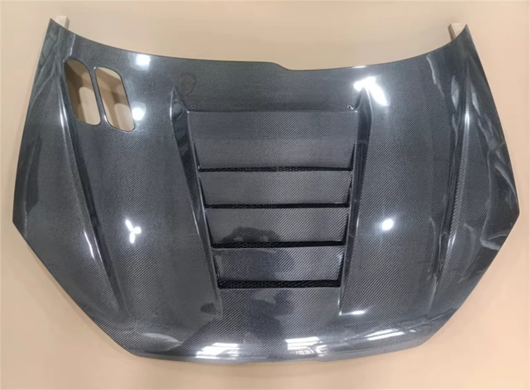 

Carbon Fiber Car Body kit Air Vent Hood Bonnet Cover Engine Hood Cover for Peugeot 206