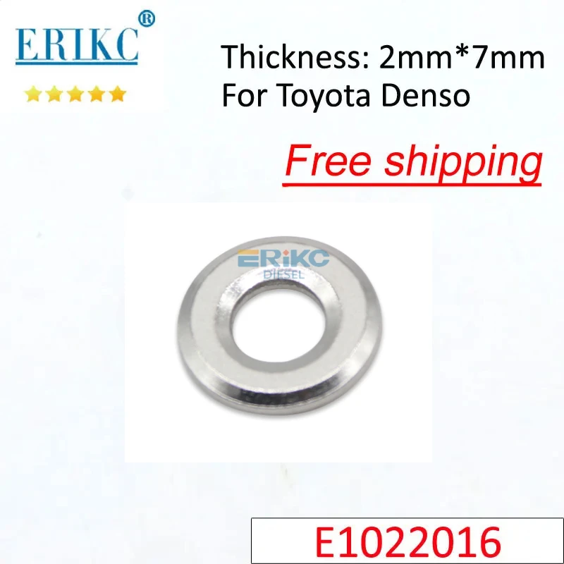 23670-0L050 Arruela de bico injetor diesel E1022016 Anéis de proteção térmica de injeção de combustível para pulverizador Denso Toyota Hilux