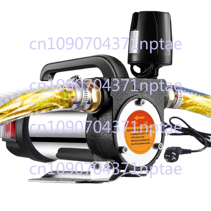 Portable Automatic Start-Stop Electric Diesel Pump Electric Suction Pump Self-priming Pumping Unit