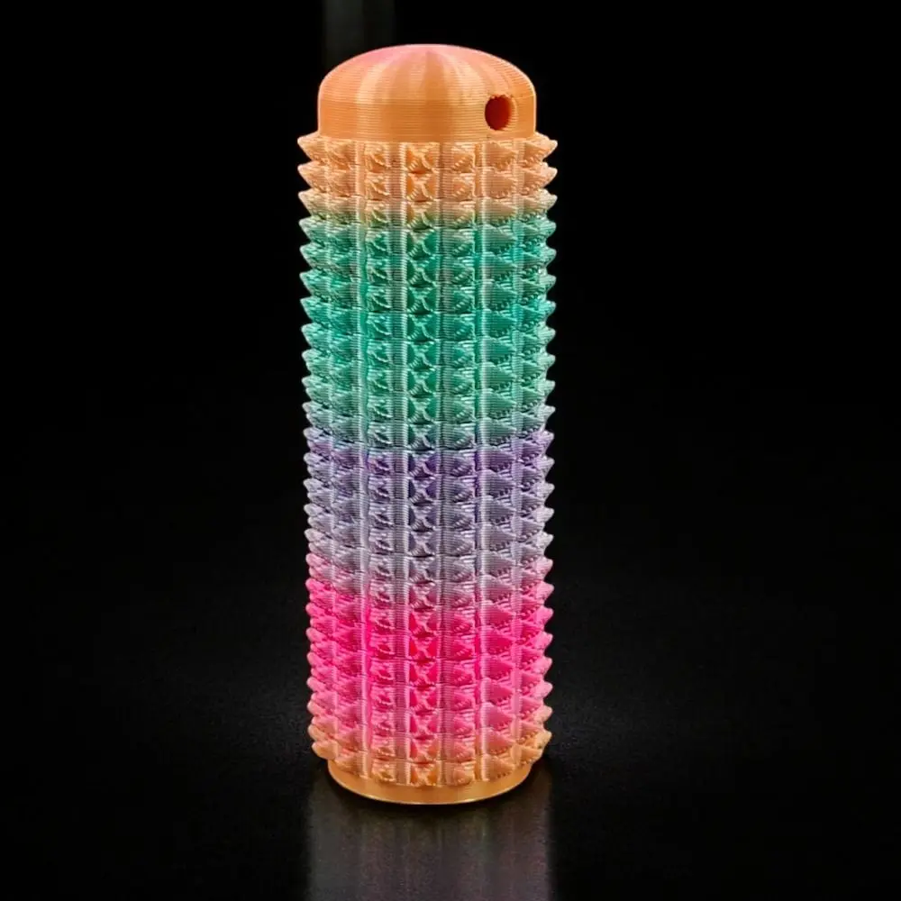 BPA-Free Tactile Sensory Keychain Sensory Stimulation Textured Spiky Grip Toy Bumpy Portable Grippie Stim Keychain Friends