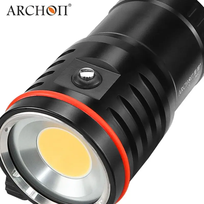 ARCHON DM60 /WM66 Diving Light COB Diving Video Light Max 12000 Lumens HD video diving photoraphy lights torch With Battery Pack