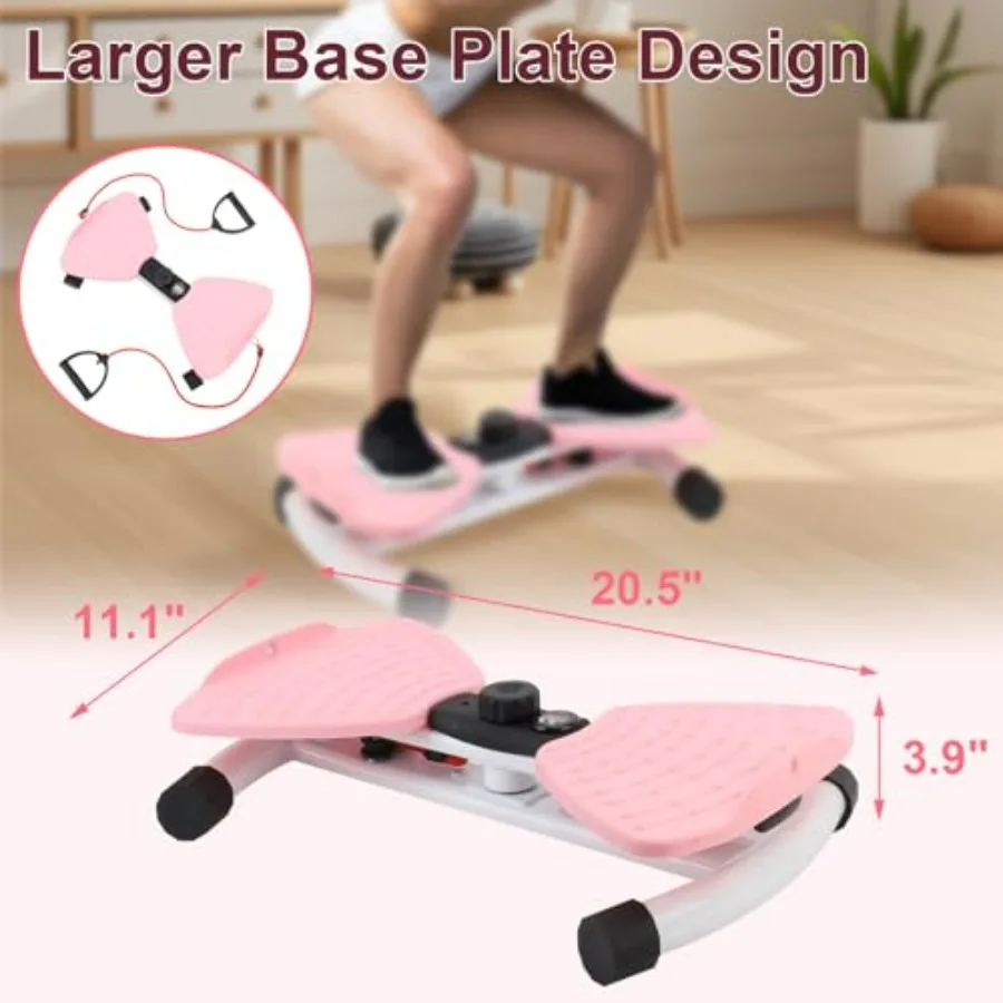 الخصر مجلس آلة الخصر بلا ضوضاء قابل للتعديل ممارسة تويست مجلس الخصر النحات تويست مع شاشة ديجيتال 220.5 رطل تحميل Ca #5