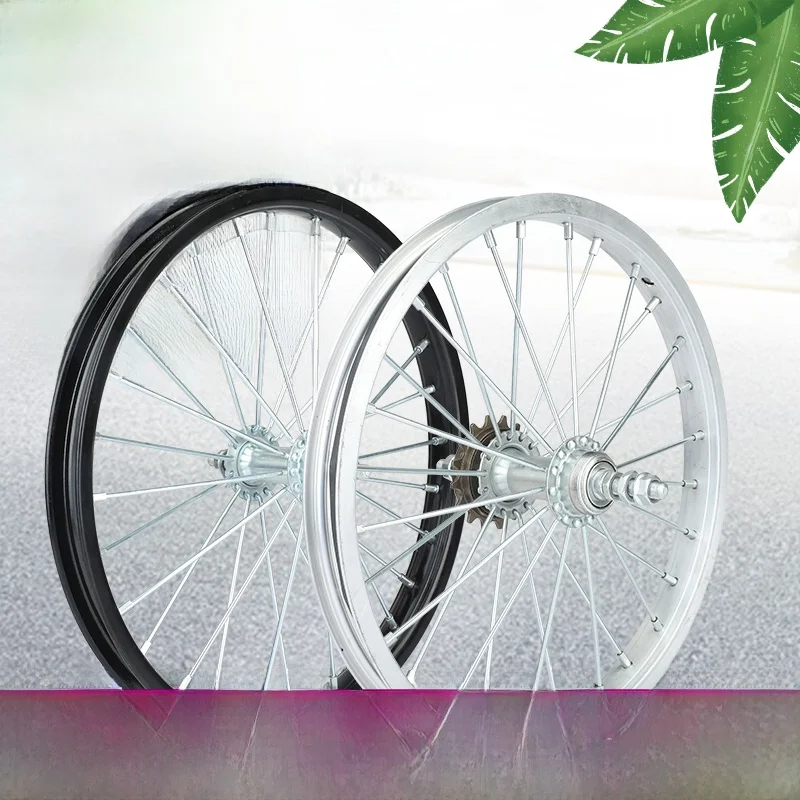 

Детские велосипедные колеса из алюминиевого сплава, обод 2/4/6/8/20 дюймов, обод переднего и заднего колеса, аксессуары для велосипеда, набор для клитина