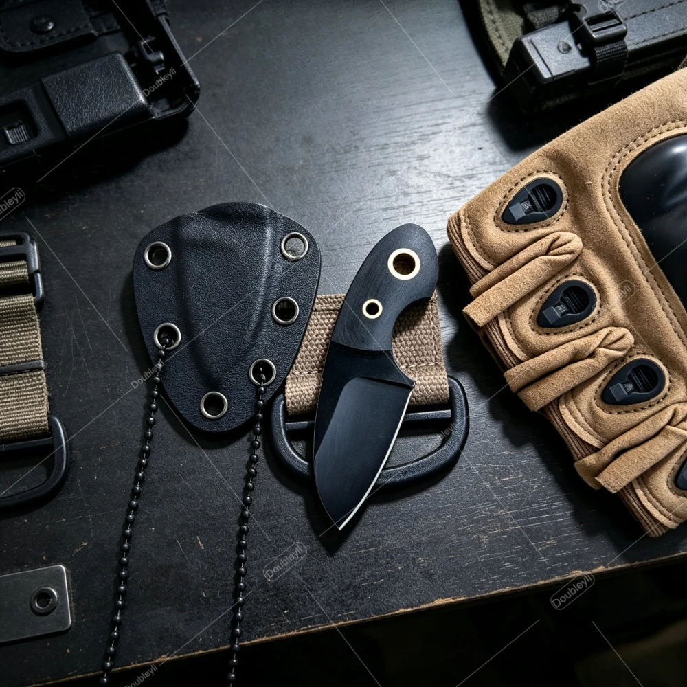 Portable Lightweight EDC Campi - Bushcraft Knife Fixed recension och pris