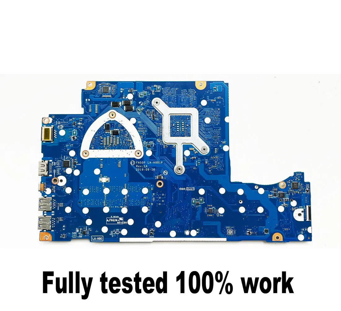 FH50P LA-H901P for Acer AN515-43 AN515-43G laptop motherboard with R5-3550H R7-3750H CPU RX560 4GB GPU DDR4 Fully tested