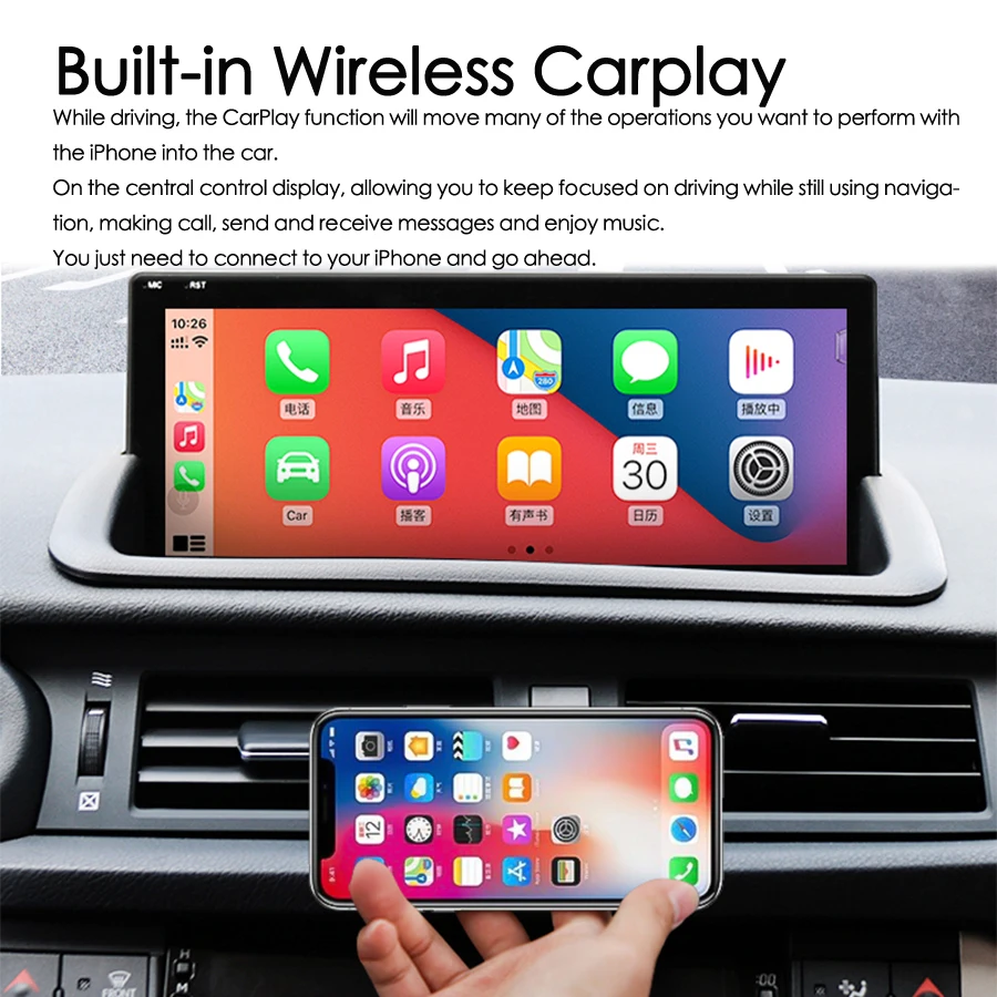 128GB Android 14 Car Radio CarPlay For Lexus CT200h CT200 CT 200H Stereo GPS Multimedia Video Player 1920*720 Screen 10.25Inch