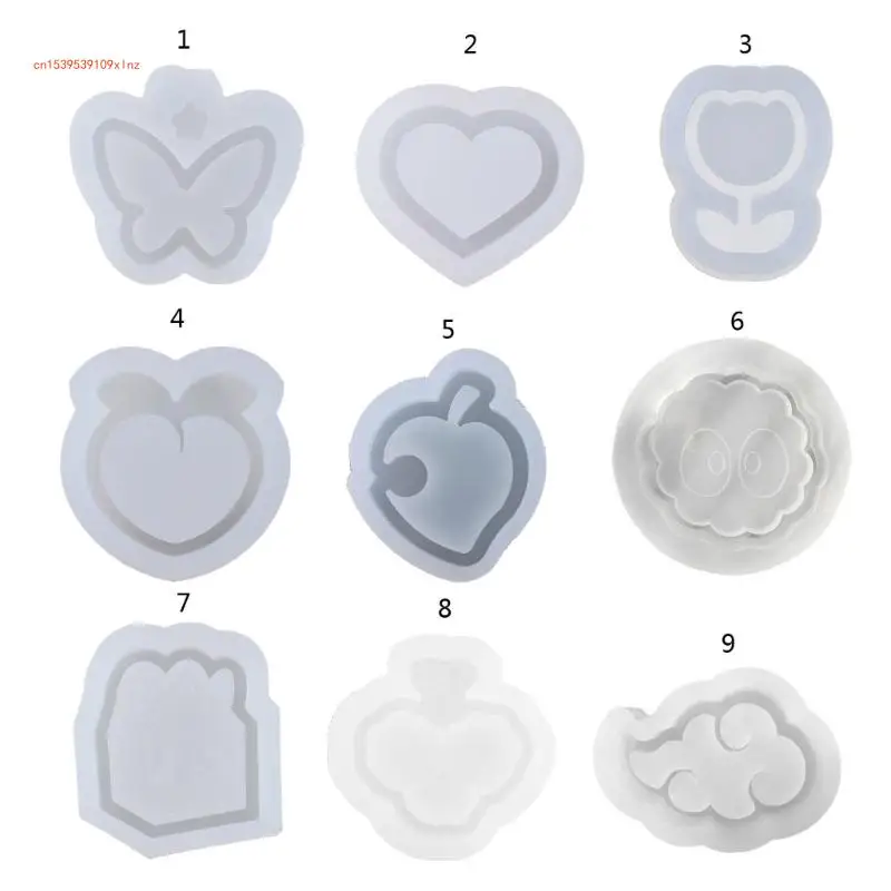 

Practical Silicone Mold Liquid Sand Accessories Mould Unique Epoxy Resin Jewelry Making Molds for Craft Enthusiasts