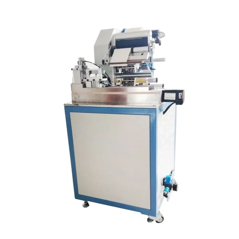 Automatic Folding Label Maker Machine CE Certified for Earphone Sensor Power Cord Fiber Optic Wire Cable Labelling