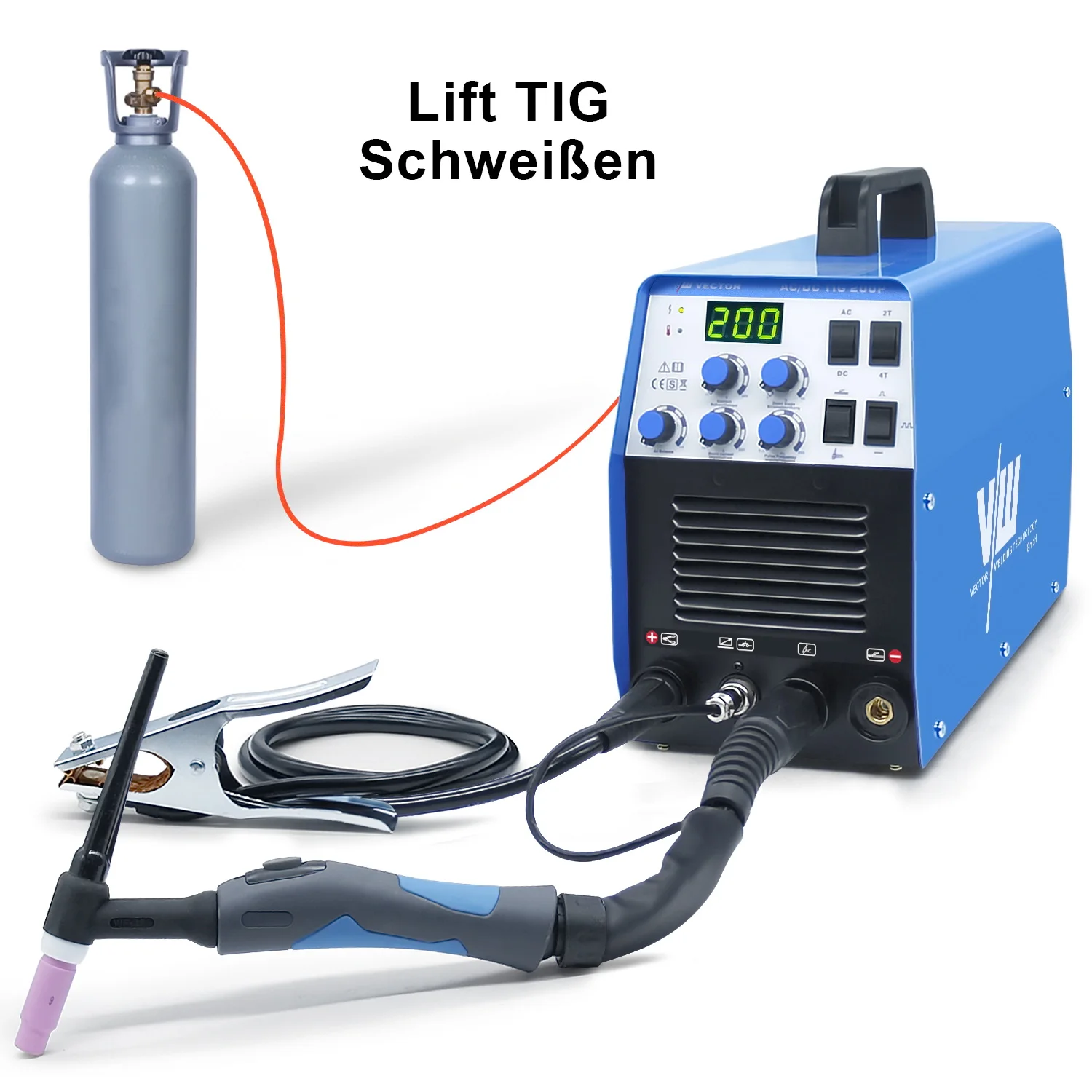 TIG Electrode Welding Machine AC DC Pulse Multi Inverter MMA Welder Milti-function