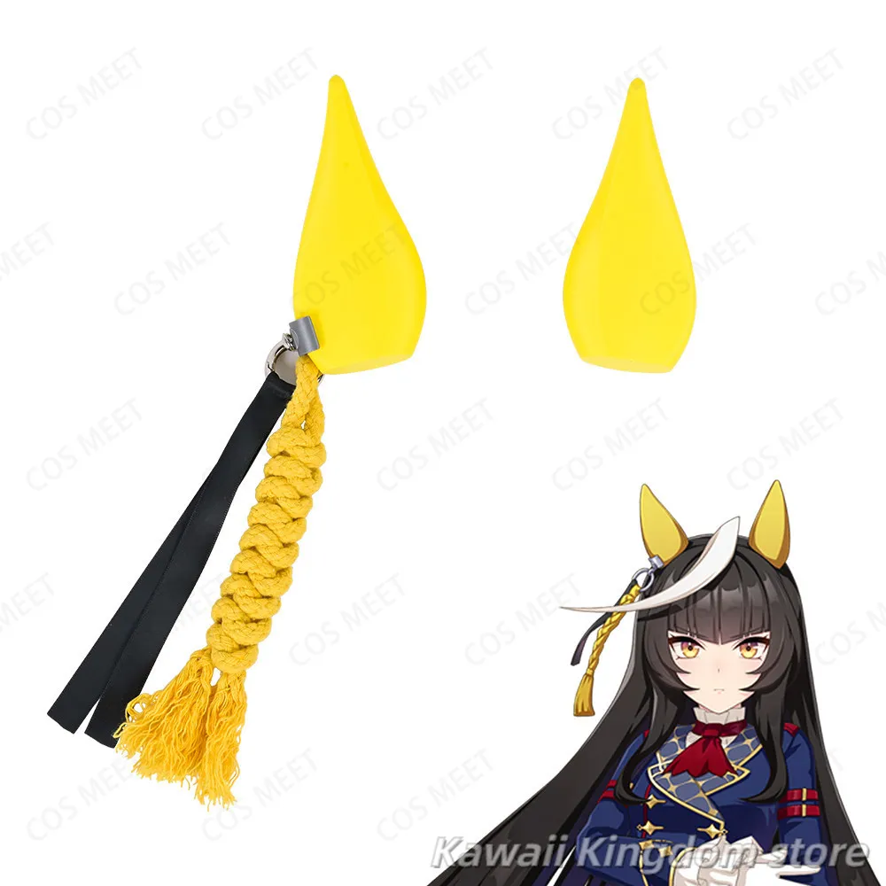 

Аксессуар для волос Pretty Derby Calstone Light O: заколка-клипса, украшение для волос, аксессуар для ушей, для аниме-косплея, на Хэллоуин