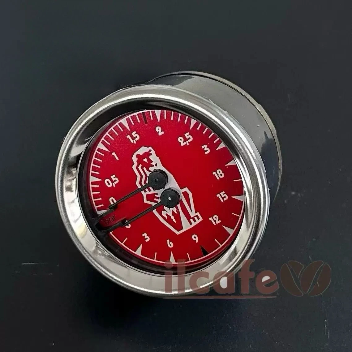 Semi automatic Italian coffee machine pressure gauge
