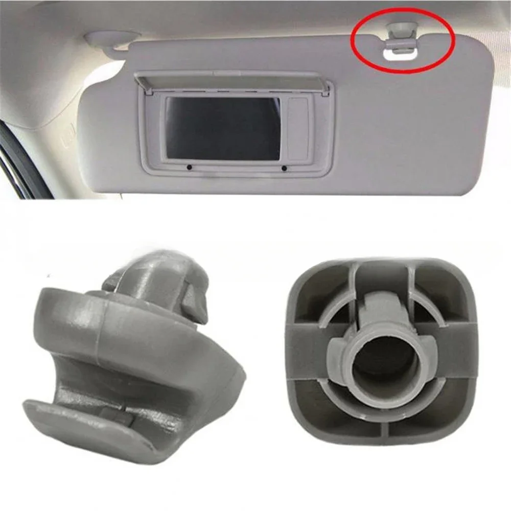 1/2 Stück Sonnenblenden-Halterungshaken-Clip OE 88217-S04-003ZA 88217S01A01ZA für Honda Accord CR-V Civic Odyssey Element – Detail 4