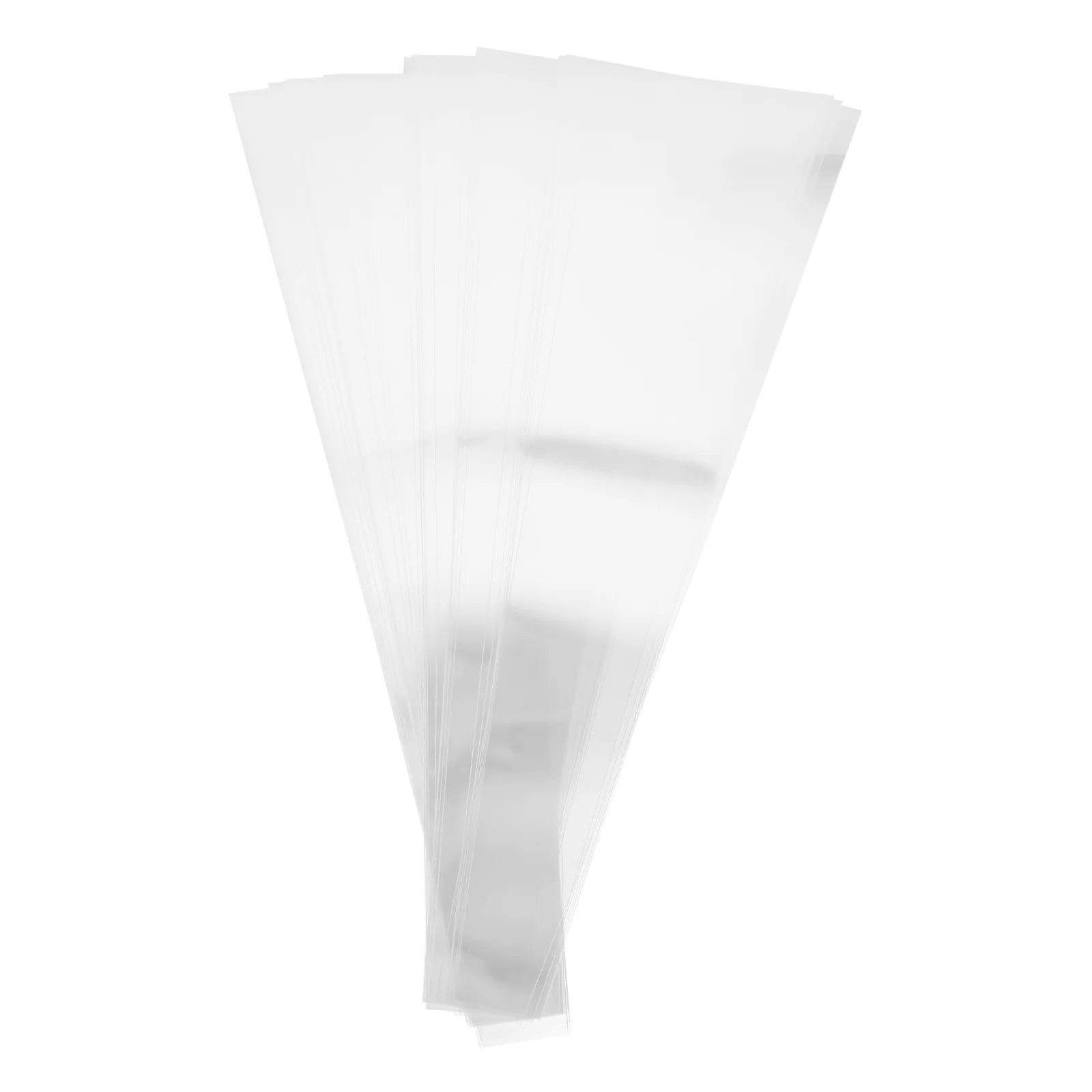 50 Pcs Bouquet Wrapping Clear Bags for Gifts Cellophane Paper Flower Flowers Packaging Roll Opp Florist Supplies