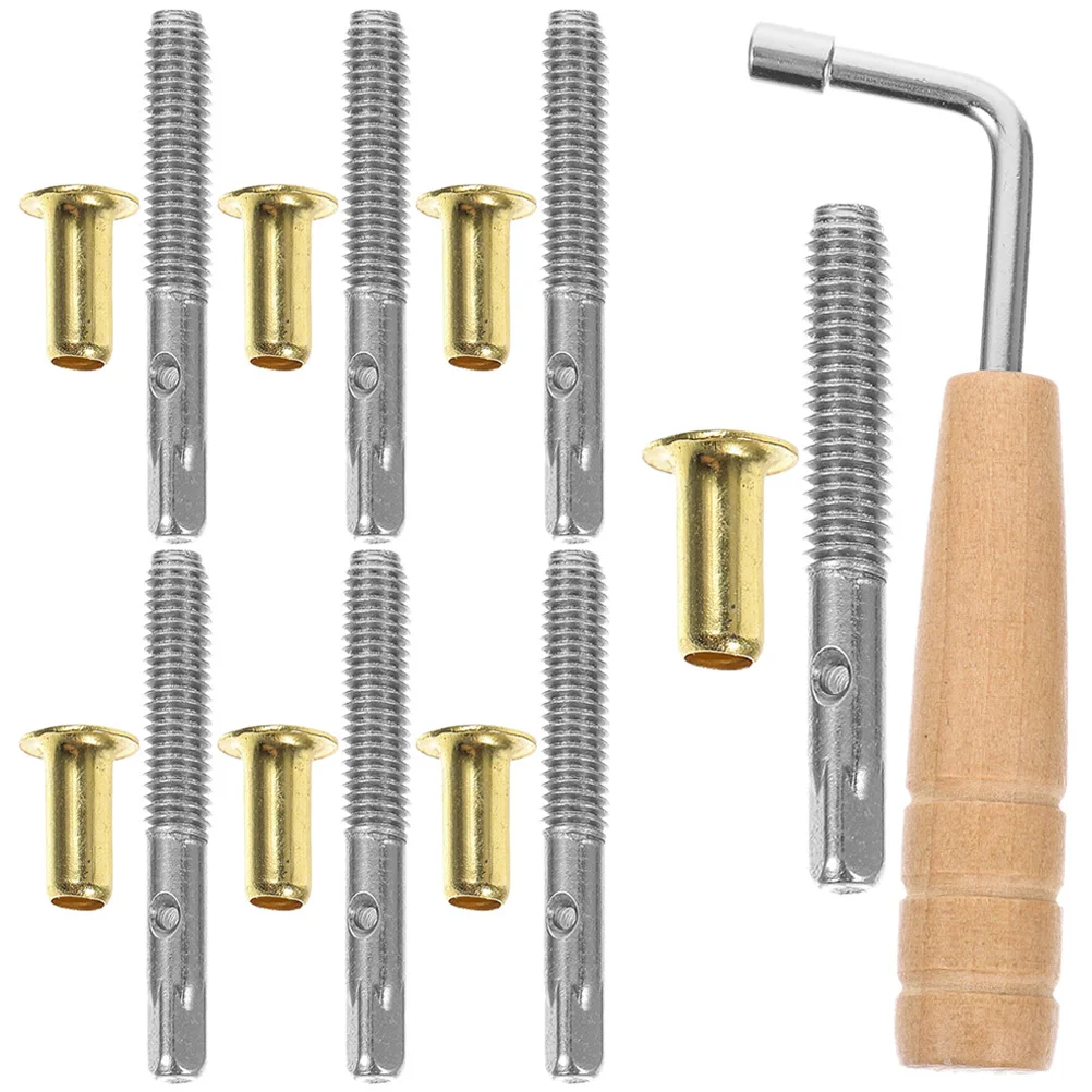 

1Set Professional Lyre Harp Tuning Pin Wrench Accessories Durable Safe Material Elegant Design for Maintenance