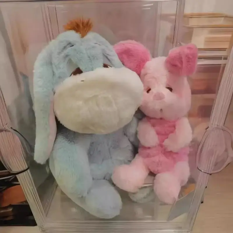 ديزني Kawaii خنزير صغير Eeyore ألعاب من نسيج مخملي دمية ويني ذا بوه الكرتون أنيمي الشكل غرفة ديكور وسادة الحيوان خنزير حمار Peluche هدية