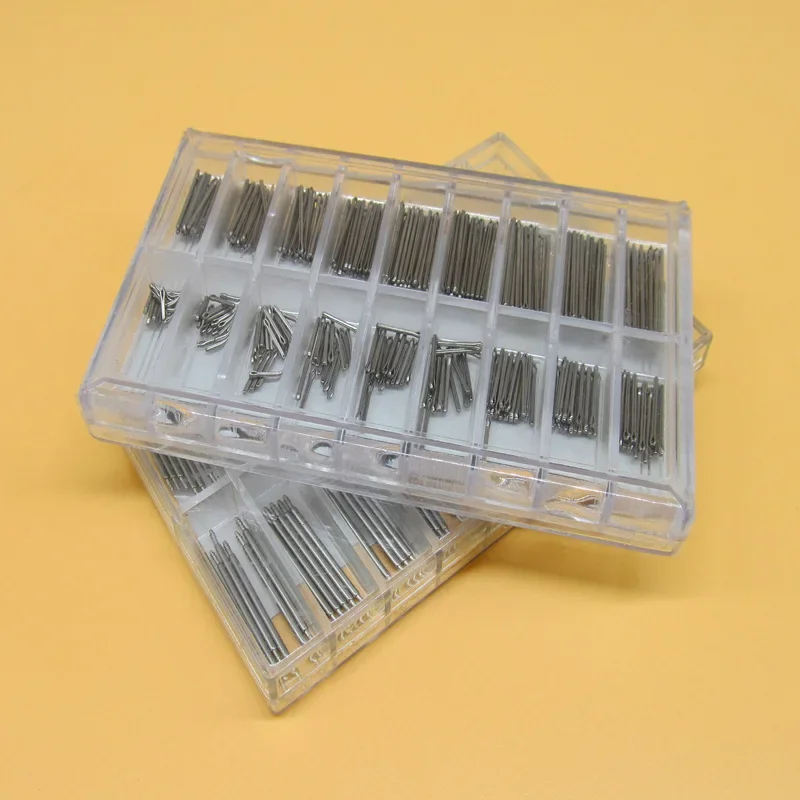 360 قطعة 8-25 مللي متر الفولاذ المقاوم للصدأ الربيع بار حزام ساعة اليد دبابيس سوار أدوات إصلاح 1.5 مللي متر حزام ربط دبابيس اتصال بار اكسسوارات