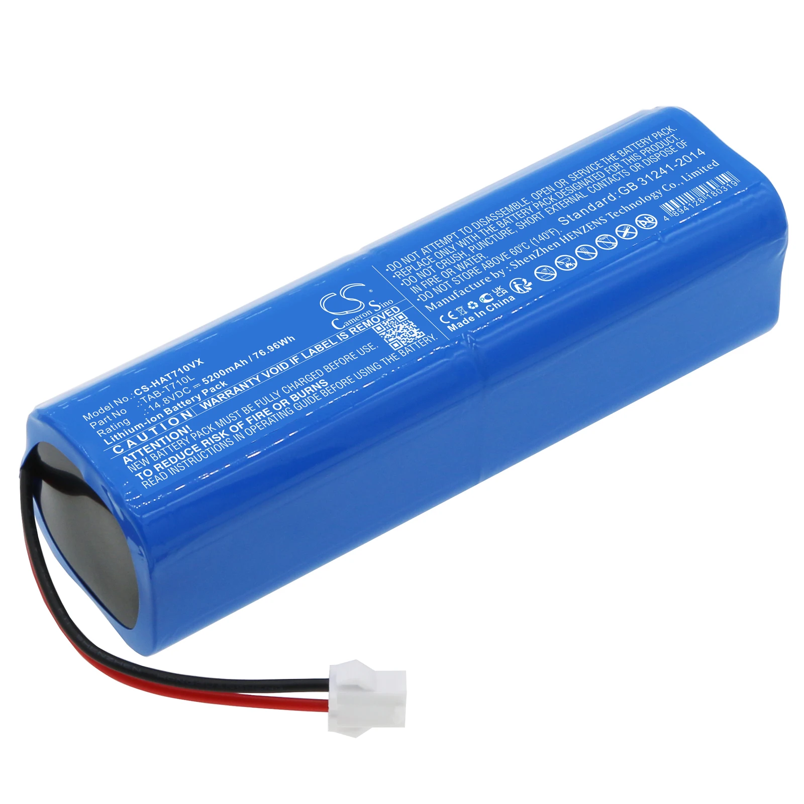 

CS Replacement Battery For Haier TAB-QS60S, TAB-T710L, TAB-TS60BSC, TP53, TT53, TT53 Pro TAB-T7