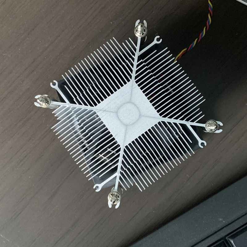CPU Air Cooler 4PIN PWM Aluminum/Copper Core Silent Cooling Fan for Intel 1150/1151/1155/1156/1700/1200/1366 PC Radiator 5