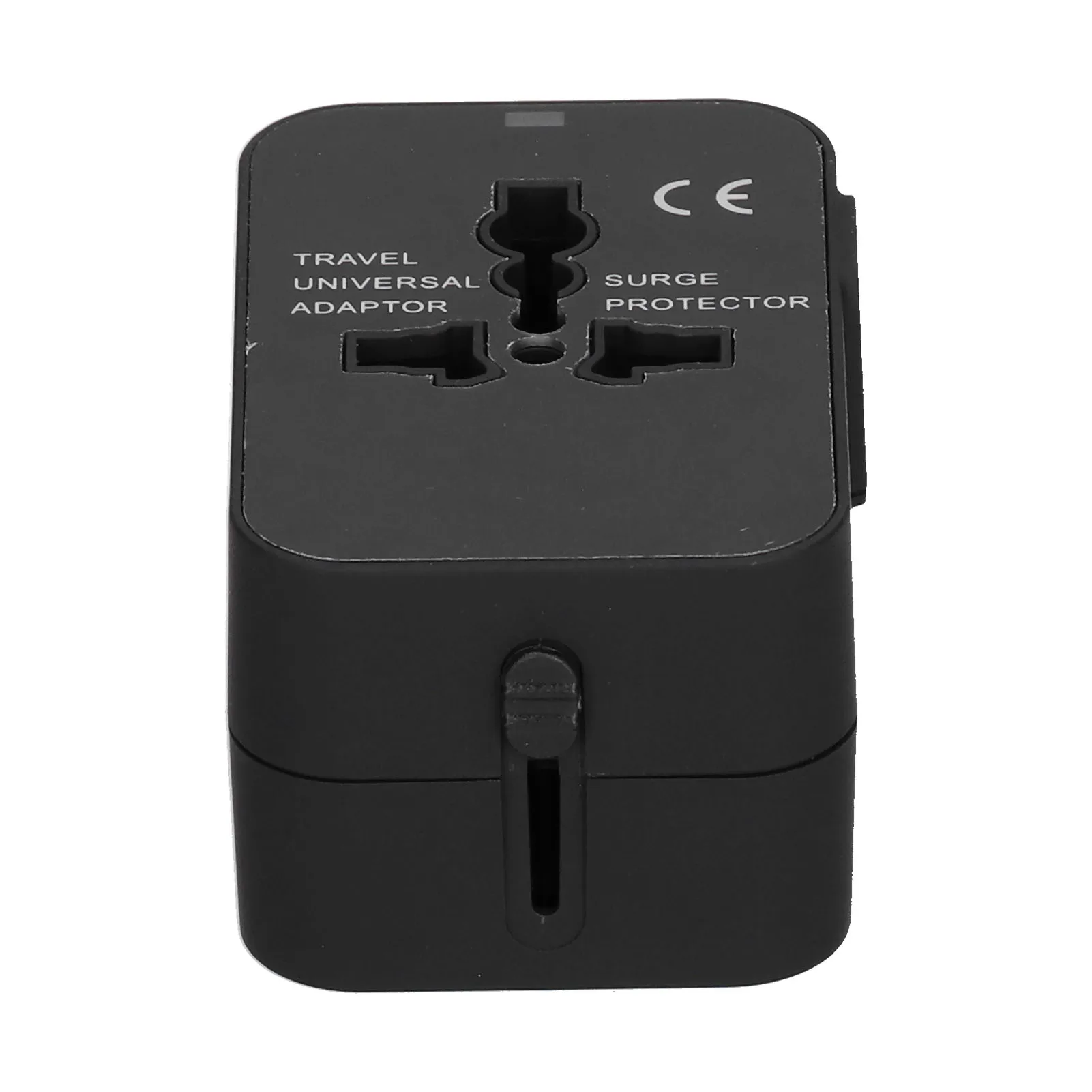 Worldwide Travel Adapter, Universal Power Converter Plug, 2 USB Ports, China Compatible, Perfect for International Travelers