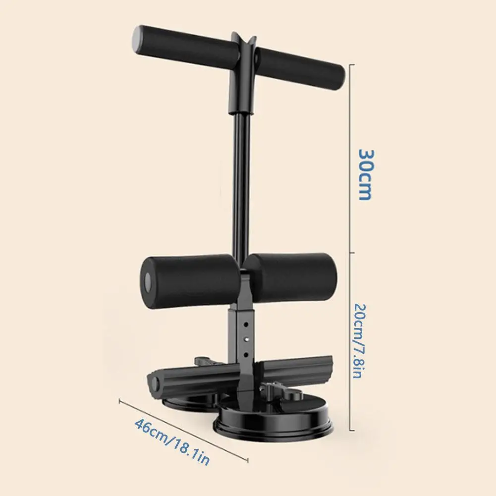 معدات الجلوس في البطن، أكواب شفط لدعم الكاحل، جهاز اللياقة البدنية، أدوات رياضية قابلة للتعديل للتمرين البدني #6